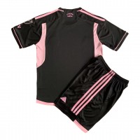 Billiga Inter Miami Barnkläder Borta fotbollskläder till baby 2023-24 Kortärmad (+ Korta byxor)